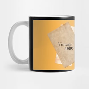 Vintage 1980 Mug